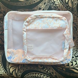 Cleobella mesh travel bags. Set of 2